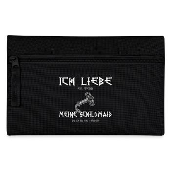 Meine Schildmaid - Federtasche - Schwarz - Vorne