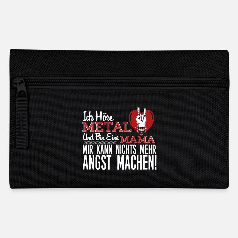 Metal Mama - Federtasche - Schwarz