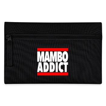 Mambo Addict - Salsa Dance Shirt - Federtasche - Schwarz - Vorne