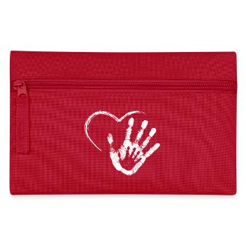 HAND IN HAND - Pencil Case - red - Front
