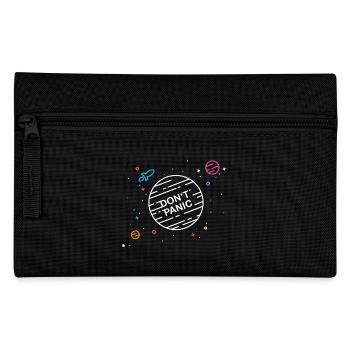 Don't Panic - Federtasche - Schwarz - Vorne
