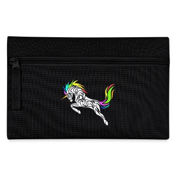 LICORNE STYLISÉE - Trousse - noir - Devant