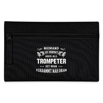 Männer-T-Shirt Beruf Trompeter - Federtasche - Schwarz - Vorne