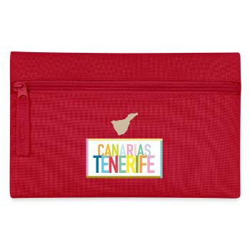 Tenerife / Tenerife - Canary Islands (Canarias - Pencil Case - red - Front