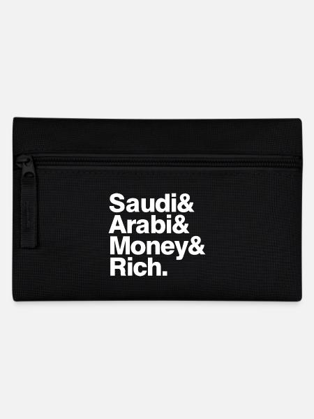 Saudi Arabi Money Rich - Federtasche - Schwarz