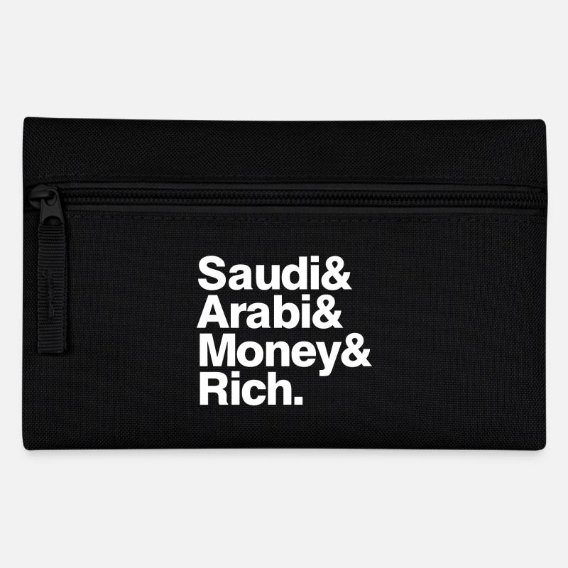 Saudi Arabi Money Rich - Federtasche - Schwarz