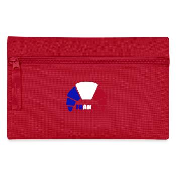 croissant france - Trousse - rouge - Devant
