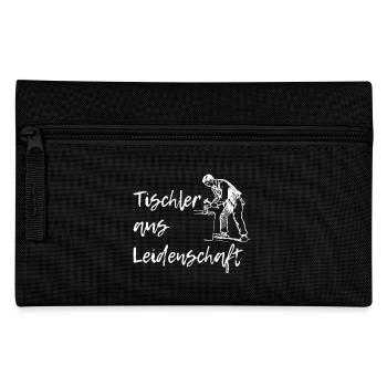 Tischler - Federtasche - Schwarz - Vorne