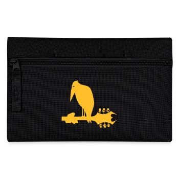 Die Metalheads Krähe - Federtasche - Schwarz - Vorne