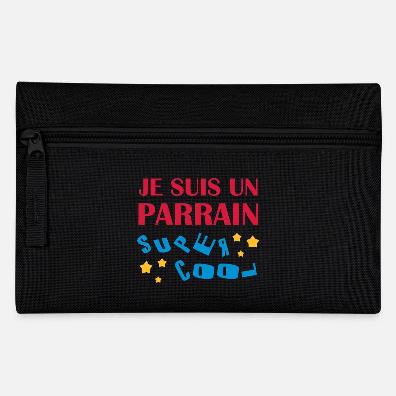 Onkel / Tante / Vetter / Cousin / Kusine - Federtasche - Schwarz