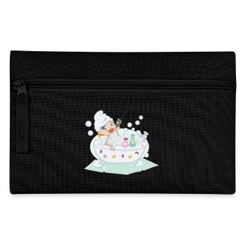 Woman Talking On The Phone In A Bubble Bath - Trousse - noir - Devant