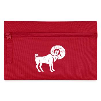Zodiac sign aries - Pencil Case - red - Front