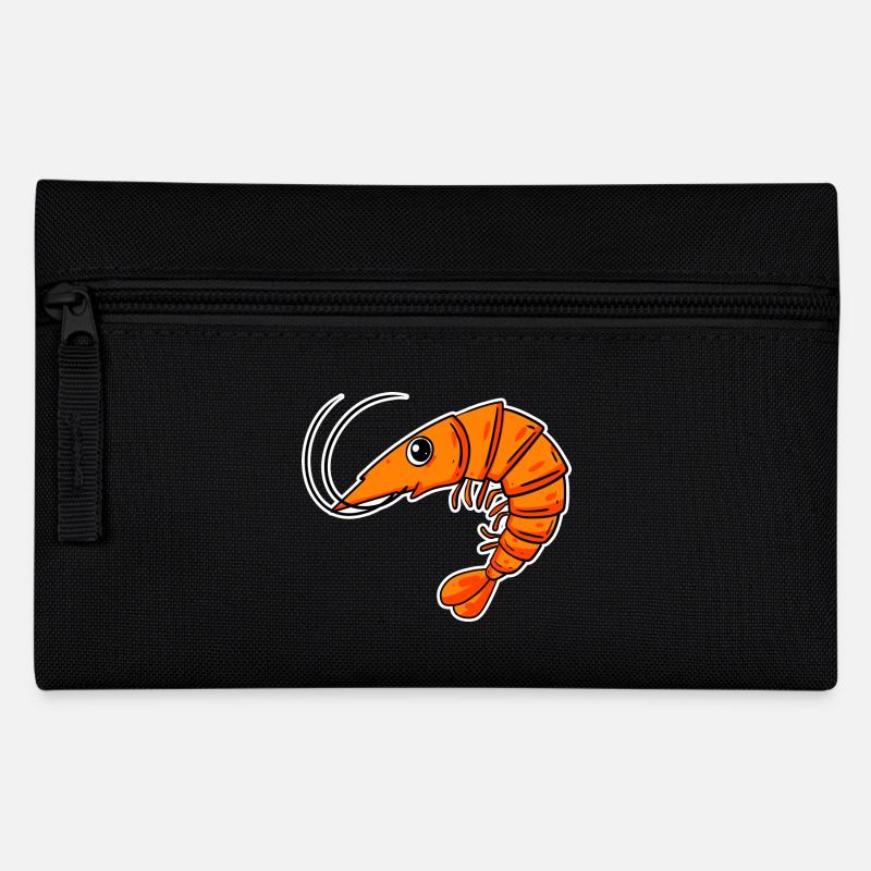 Crevettes crevettes - Trousse - noir