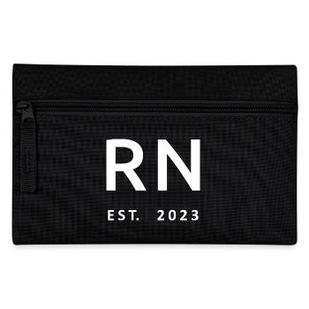 RN Est. 2023 Graduation Registered Nursing Student - Pencil Case - black - Front