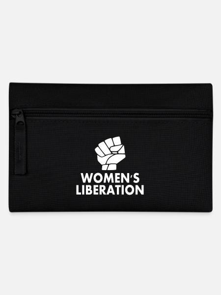 Womens liberation - Federtasche - Schwarz