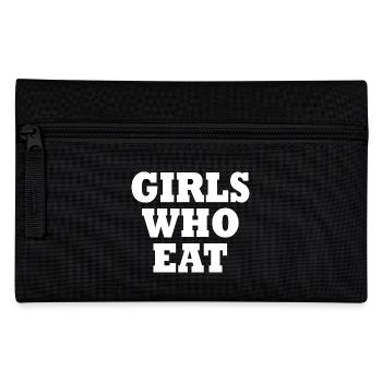 Girls who eat - Pencil Case - black - Front