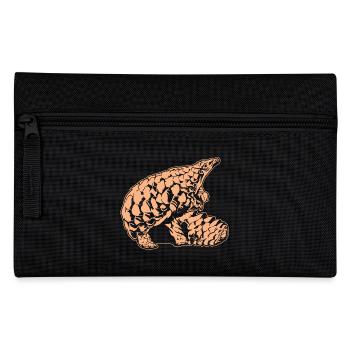 Coole Schuppentierskizze Grafik Wildlife Kreatur - Federtasche - Schwarz - Vorne