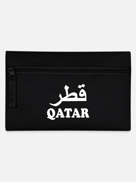 Qatar - Federtasche - Schwarz