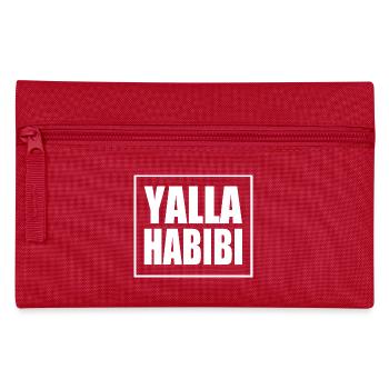 Yalla habibi - Federtasche - Rot - Vorne