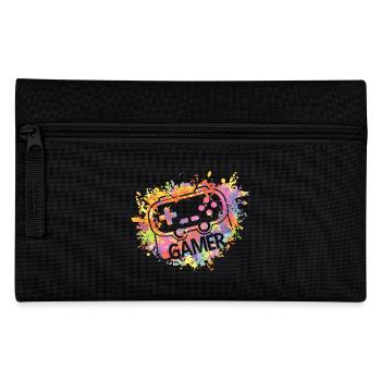 Gamer Colorful Splash Console de jeu vidéo Gaming - Trousse - noir - Devant