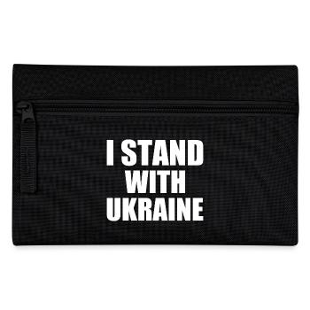 I stand with ukraine - Trousse - noir - Devant
