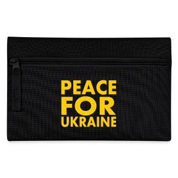 Peace for ukraine - Trousse - noir - Devant