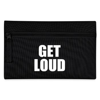 Get loud - Pencil Case - black - Front