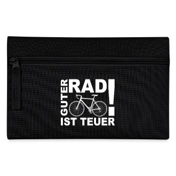 Un bon vélo, c’est cher - Trousse - noir - Devant