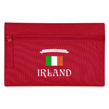 Irland - Federtasche - Rot - Vorne