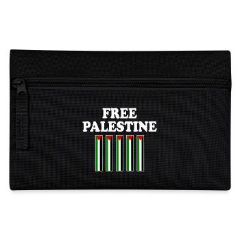 Free palestine - Trousse - noir - Devant