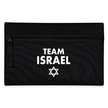 Team israel - Pencil Case - black - Front