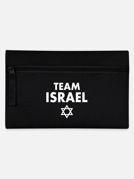 Team israel - Pencil Case - black