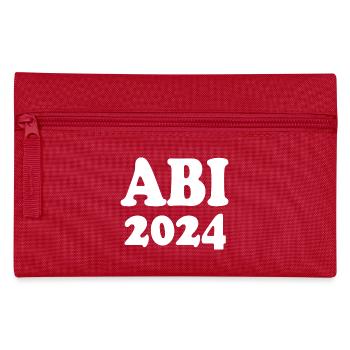 Abi 2024 - Federtasche - Rot - Vorne