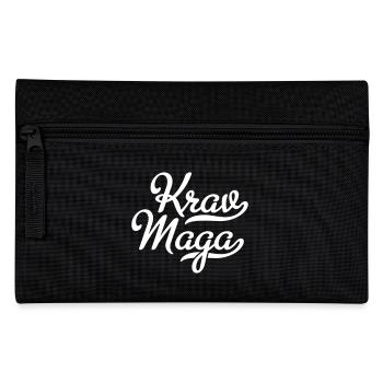 Krav Maga - Federtasche - Schwarz - Vorne