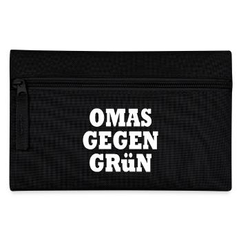 Omas gegen grün - Federtasche - Schwarz - Vorne