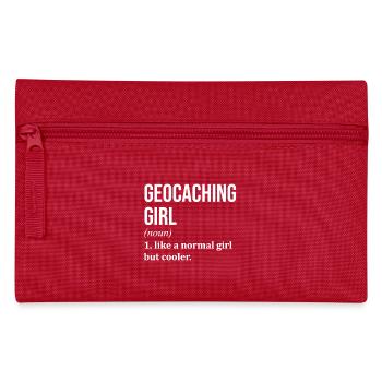 Geocaching - Federtasche - Rot - Vorne