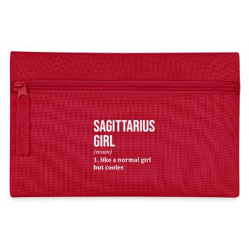 Sagittarius - Pencil Case - red - Front