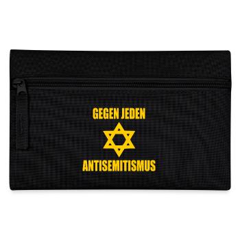 Contre tout antisémitisme - Trousse - noir - Devant