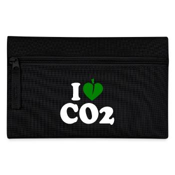 I love co2 - Pencil Case - black - Front
