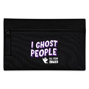 I Ghost People All Year Round - Federtasche - Schwarz - Vorne