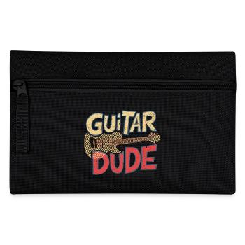 Guitar Dude - Music for Guitar Fans - Pencil Case - black - Front