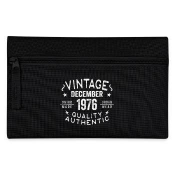 December 1976 - Great since December 1976 - Pencil Case - black - Front