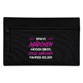 Brave Mädchen – Erobern die Straße - Federtasche - Schwarz - Vorne