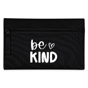 Be Kind - Pencil Case - black - Front
