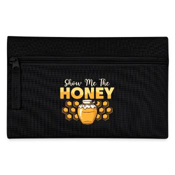 Show Me The Honey Beekeeper Apiarist Beekeeping - Pencil Case - black - Front