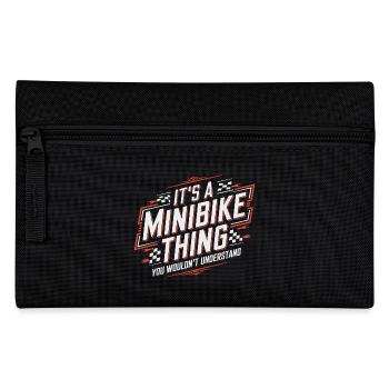 Only for real minibike fans - Pencil Case - black - Front