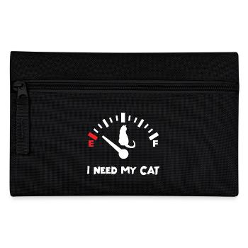 J’ai besoin de mon chat - Trousse - noir - Devant