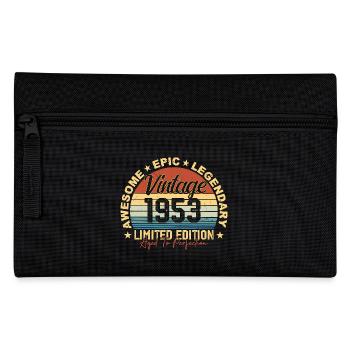 Retro 1953 Jahrgang Geburtstag 1953 Geschenk 1953 - Federtasche - Schwarz - Vorne