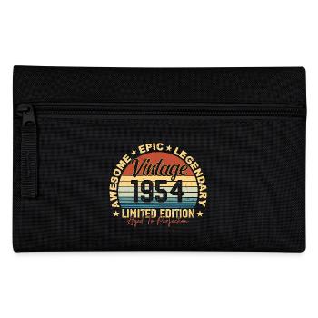 Retro 1954 Vintage Birthday 1954 Gift 1954 - Pencil Case - black - Front