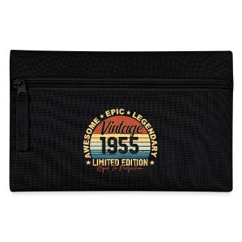 Retro 1955 Vintage Birthday 1955 Gift 1955 - Pencil Case - black - Front